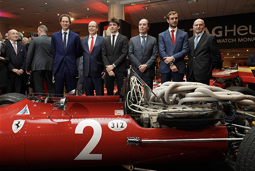 Monaco : Ferrari au musée de l'automobile du Prince 
